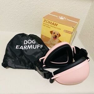ZOHAN HEARING PROTECTION FOR LARGE DOGS 75 +LBS NEW OPEN BOX